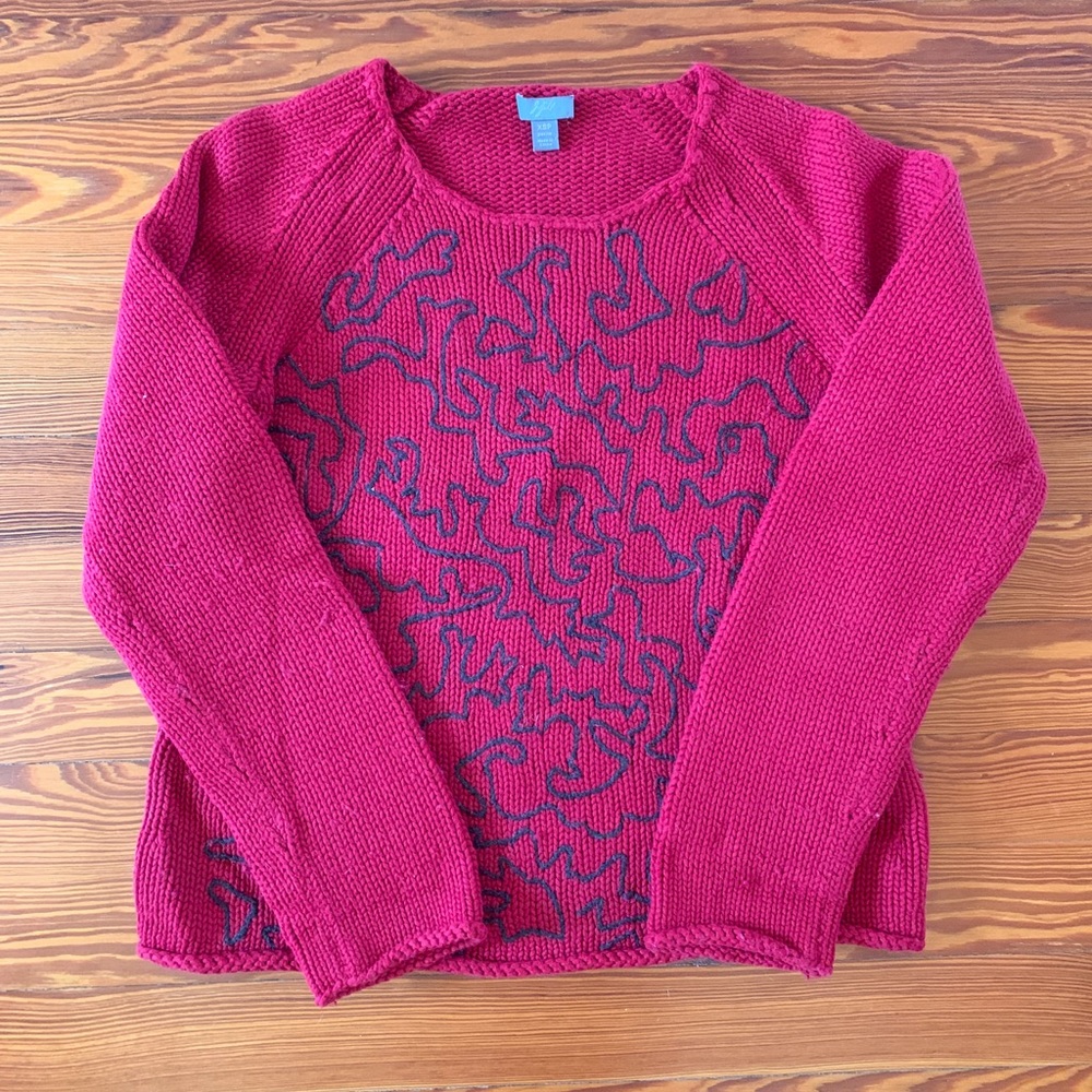 Cotton blend sweater